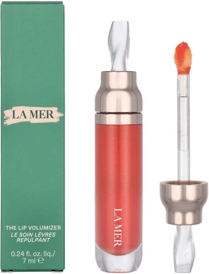 La Mer The Lip Volumizer putlinamasis lūpų blizgis, atspalvis: Sheer Coral, 7 ml