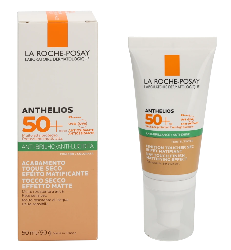 La Roche Posay Anthelios Dry Touch Gel Kreminis SPF 50+ apsauginis kremas nuo saulės, 50 ml