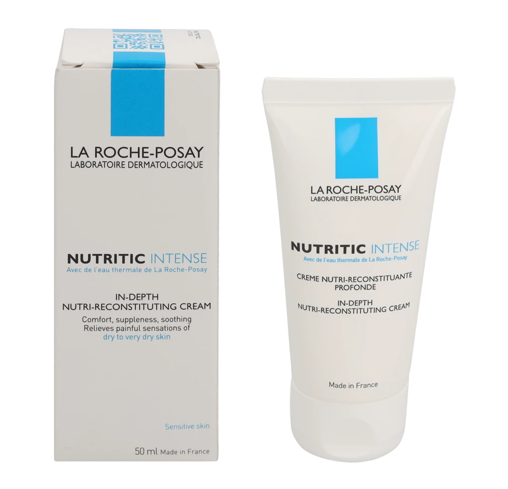 La Roche Posay Nutritic Intense Nutri-Reconstituting Kreminis kasdienis veido kremas labai sausai / jautriai odai, 50 ml
