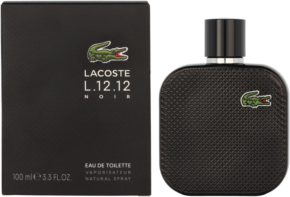 Lacoste Eau de Lacoste L.12.12. Noir EDT tualetinis vanduo vyrams, 100 ml