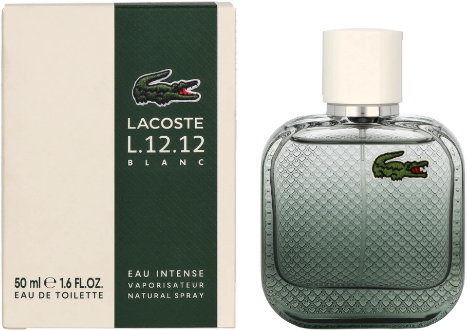 Lacoste Eau de Lacoste L.12.12 Blanc Eau Intense EDT tualetinis vanduo vyrams, 50 ml