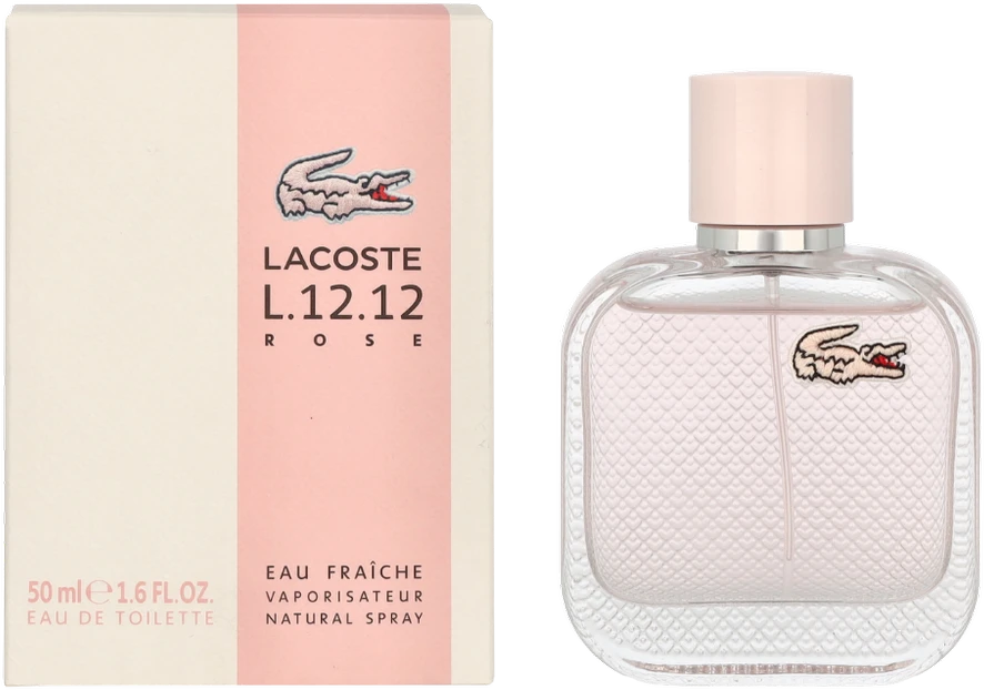 Eau De Lacoste L 12,12 Eaux Fraiches Pour Elle Eau De Toilette Purškiklis, 50 ml