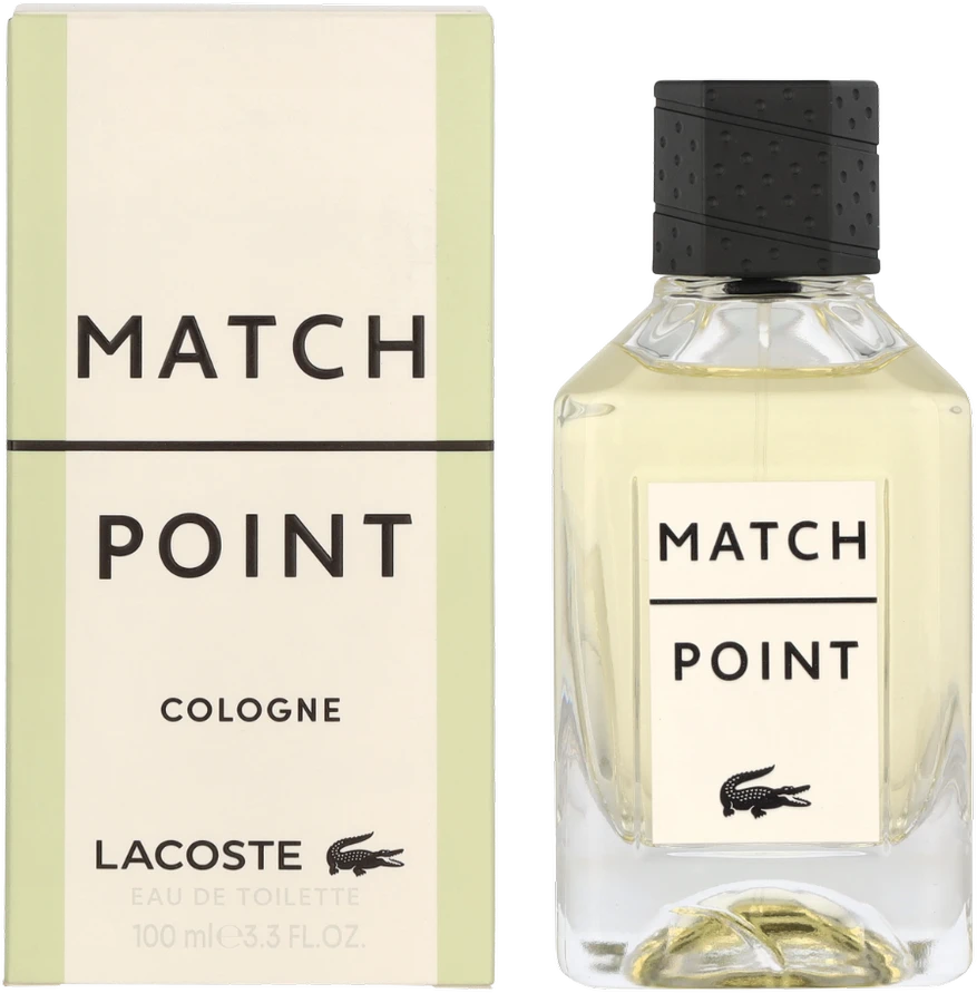 Lacoste Match Point Cologne Eau De Toilette Purškiklis tualetinis vanduo vyrams 100ml
