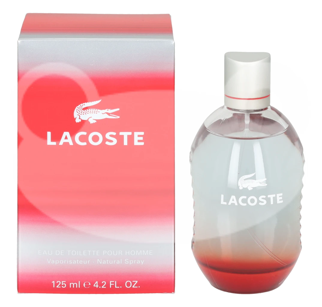 Kvepalai vyrams Lacoste Red EDT, 125 ml
