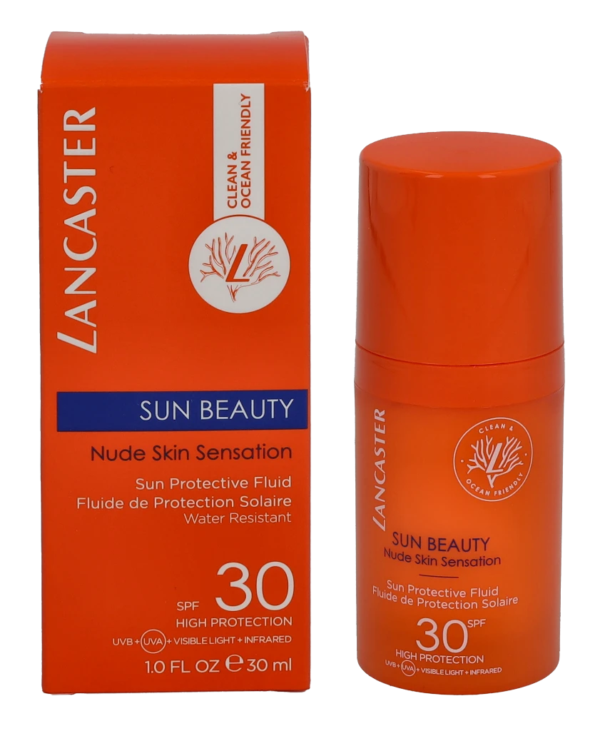 Lancaster Sun Beauty Fluid veido odos apsauga su Spf30 30ml