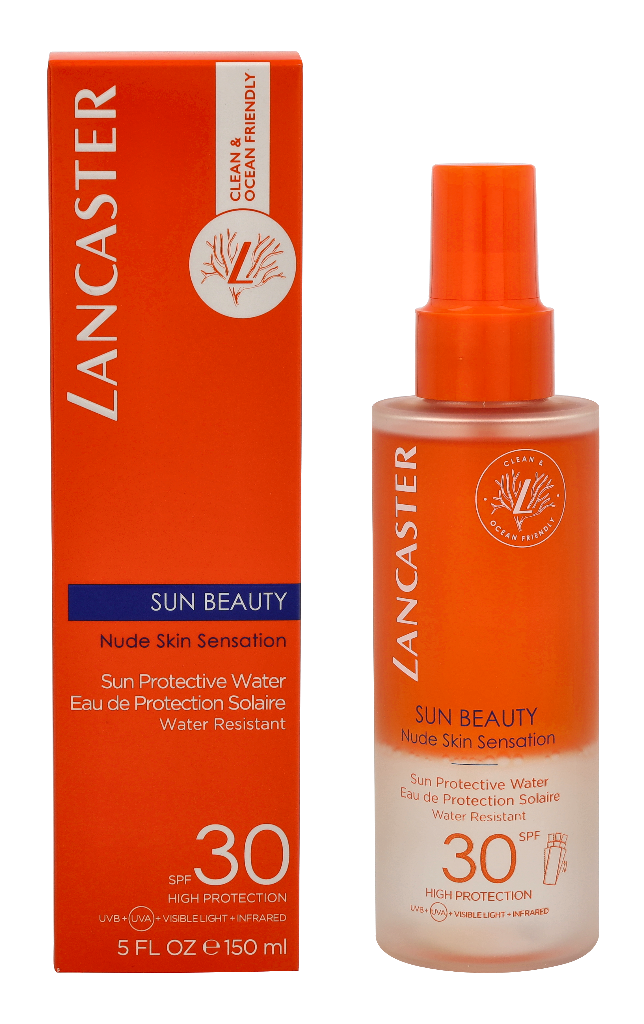 "Lancaster Sun Beauty" apsauginis vanduo Agua Spf30 150ml