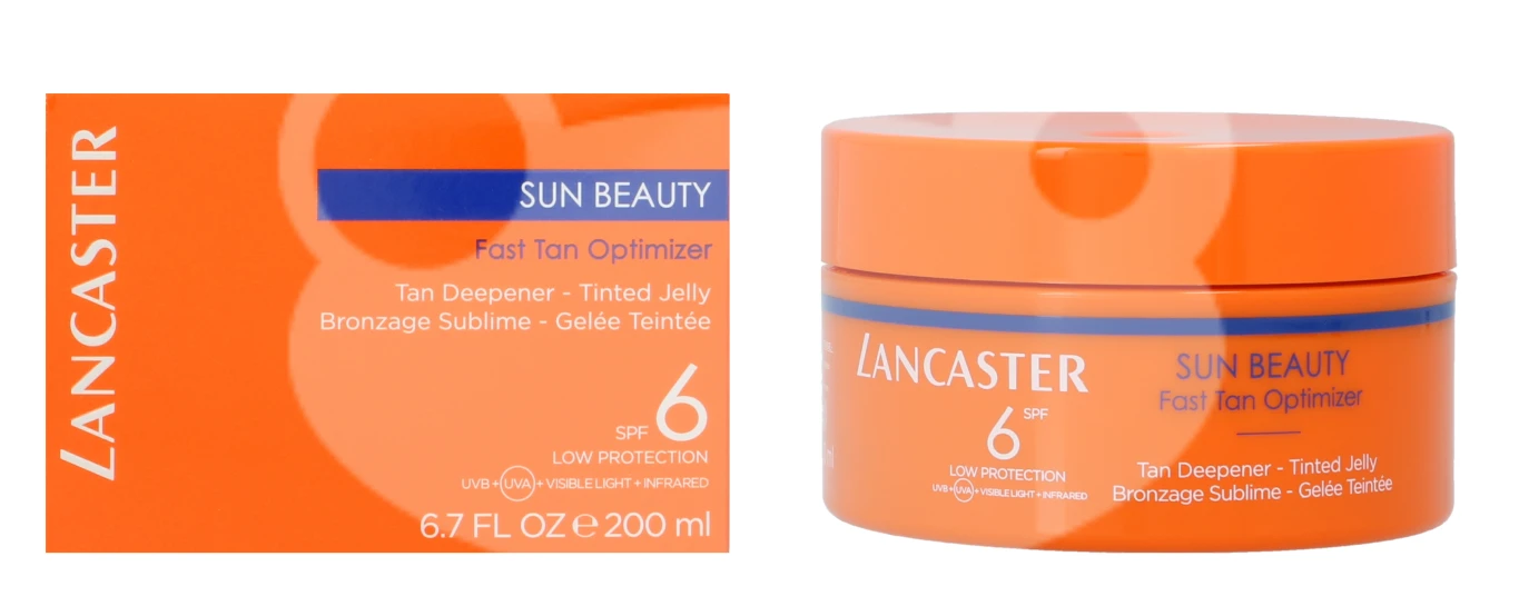 Lancaster stipinantis įdegį kremas Spf6, 200ml