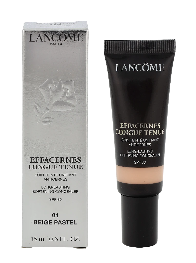 Lancome Effacernes Longue Tenue Softening Maskuoklis SPF30 #01 rusvai gelsvas Pastel, 15 ml