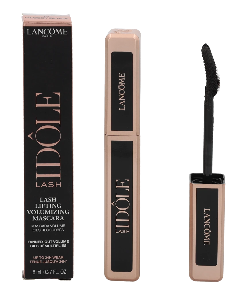 Lancôme Idole Blakstienų tušas Glossy Juodas tankinantis blakstienų tušas, 8 ml