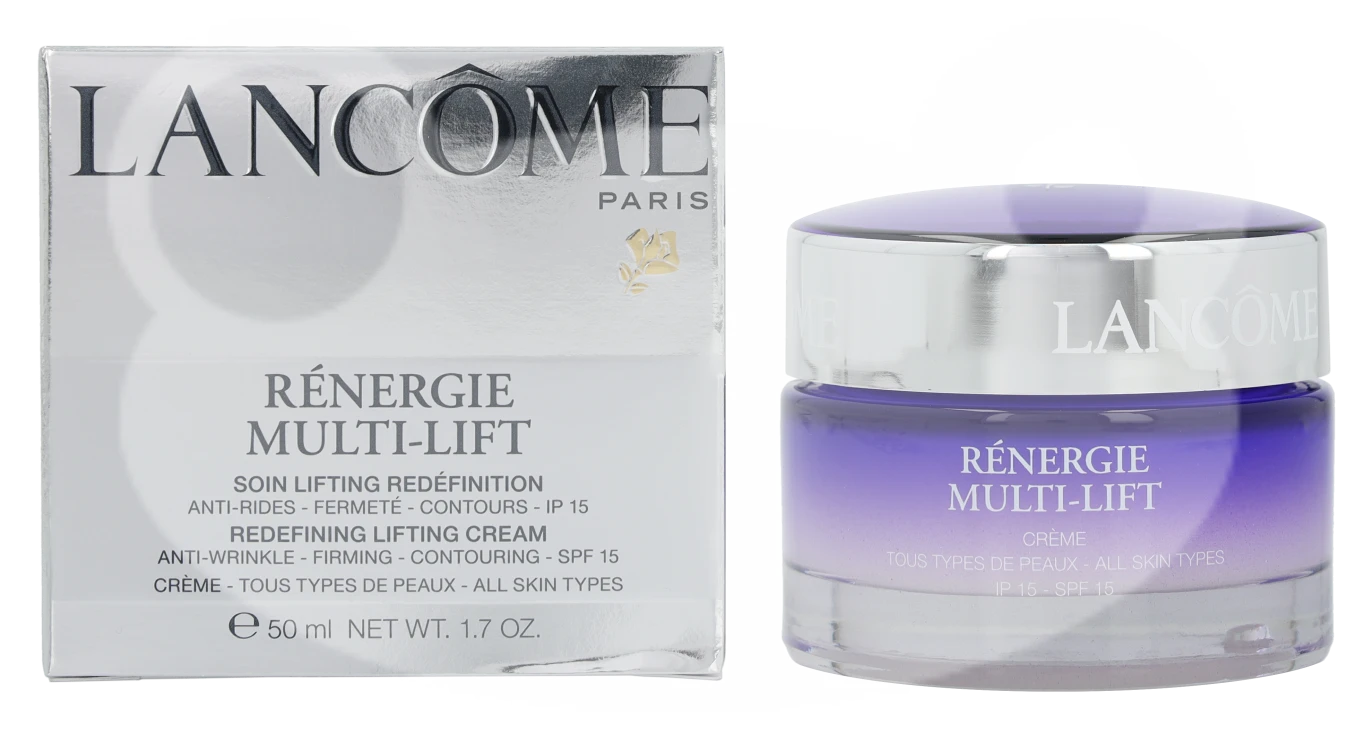 Lancome Renergie Multi-Lift Redefining Lifting Kreminis SPF 15 stangrinantis veido kremas, 50 ml