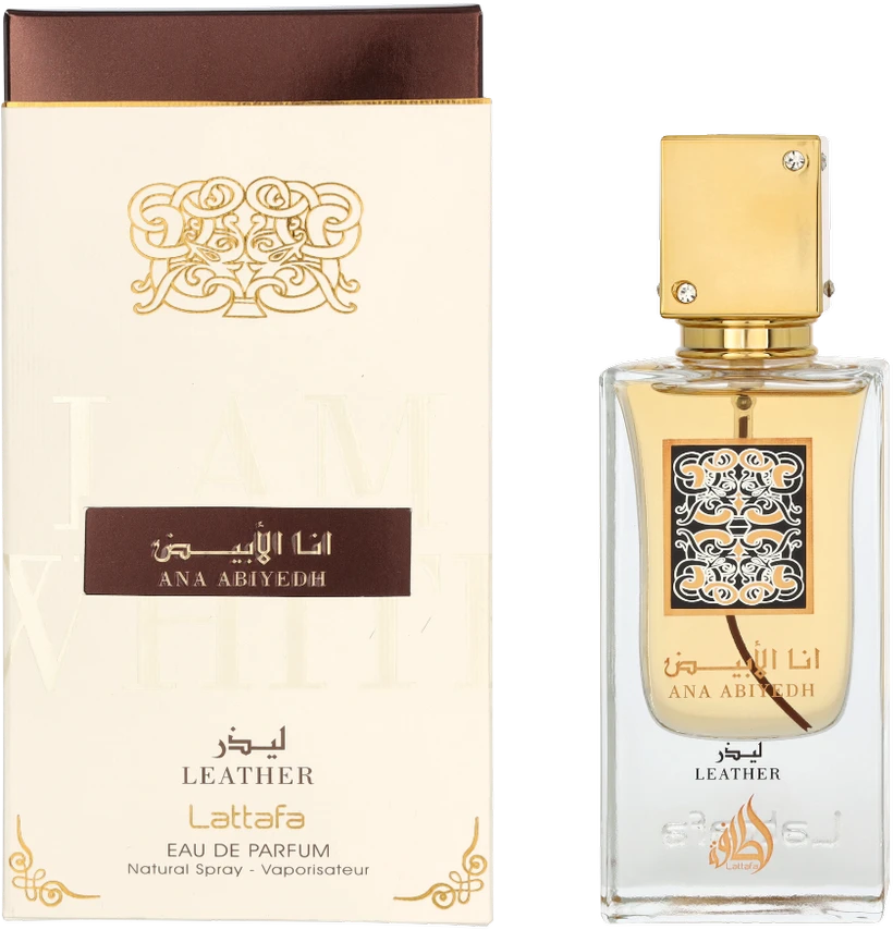 Kvepalai vyrams Lattafa Ana Abiyedh Leather EDP, 60 ml
