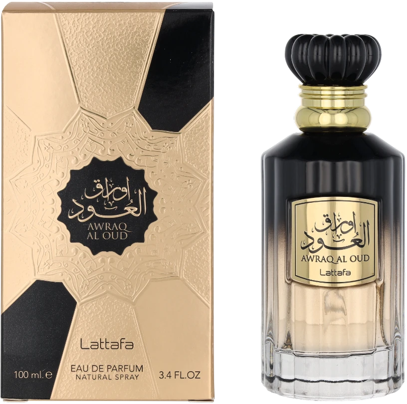 Lattafa Awraq Al Oud EDP parfumuotas vanduo Unisex, 100 ml