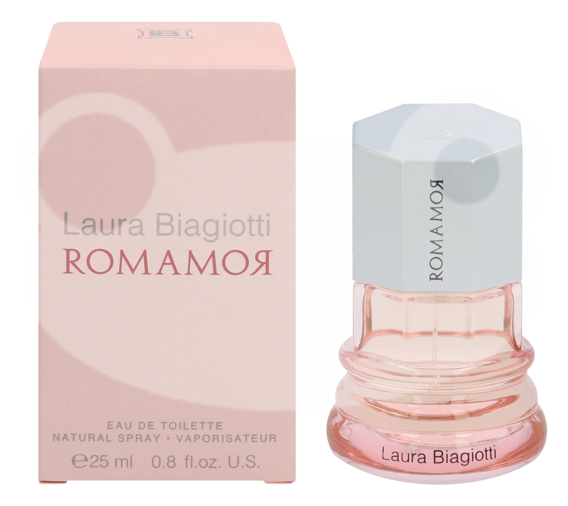 Laura Biagiotti Romamor EDT tualetinis vanduo moterims, 25 ml
