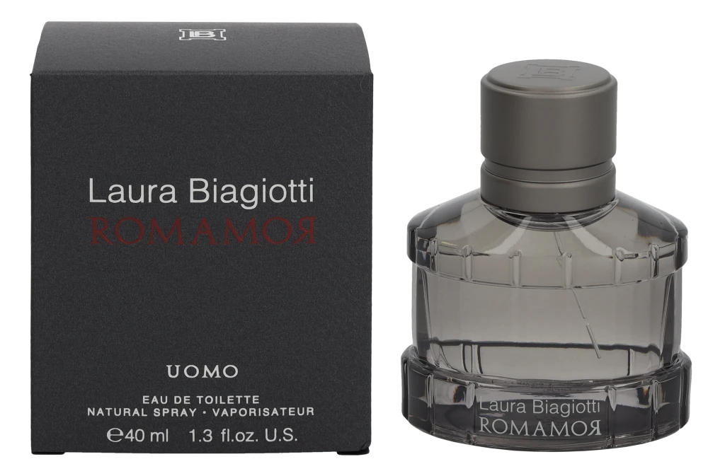 Laura Biagiotti Romamor Uomo EDT tualetinis vanduo vyrams, 40 ml