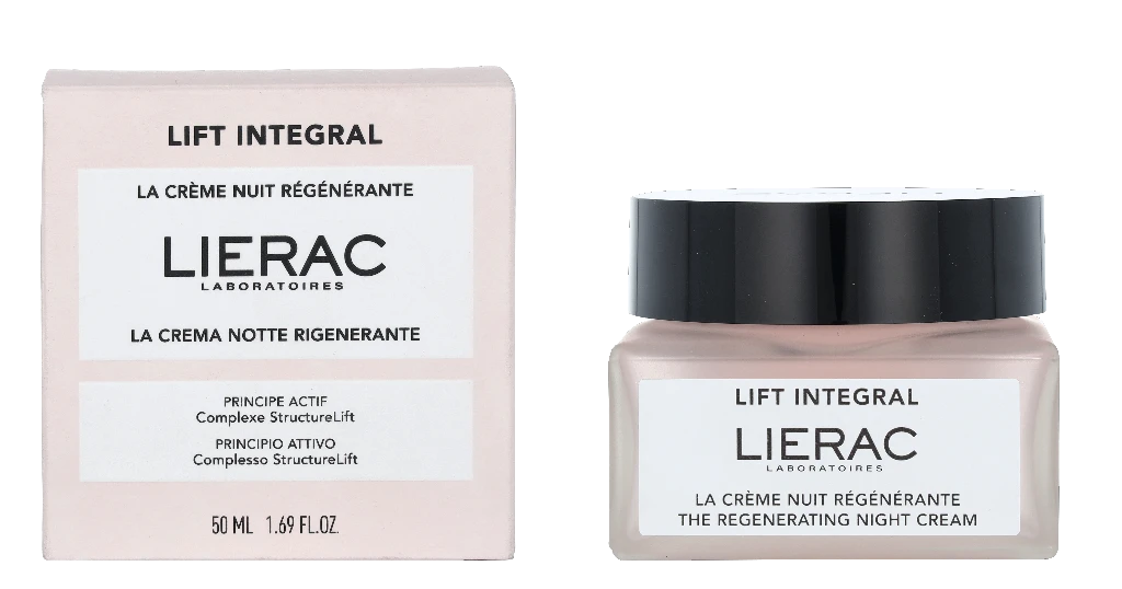 "Lierac Lift Integral" regeneruojantis naktinis kremas 50ml