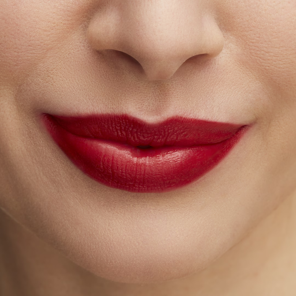 MAC Cosmetics Lustreglass Lipstick drėkinamieji lūpų dažai, 3 g | spalva: Lady Bug