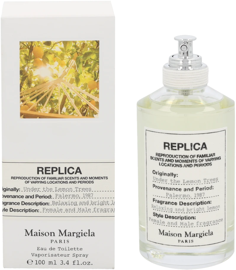 Maison Margiela Replica Under The Lemon Trees EDT tualetinis vanduo Unisex, 100 ml