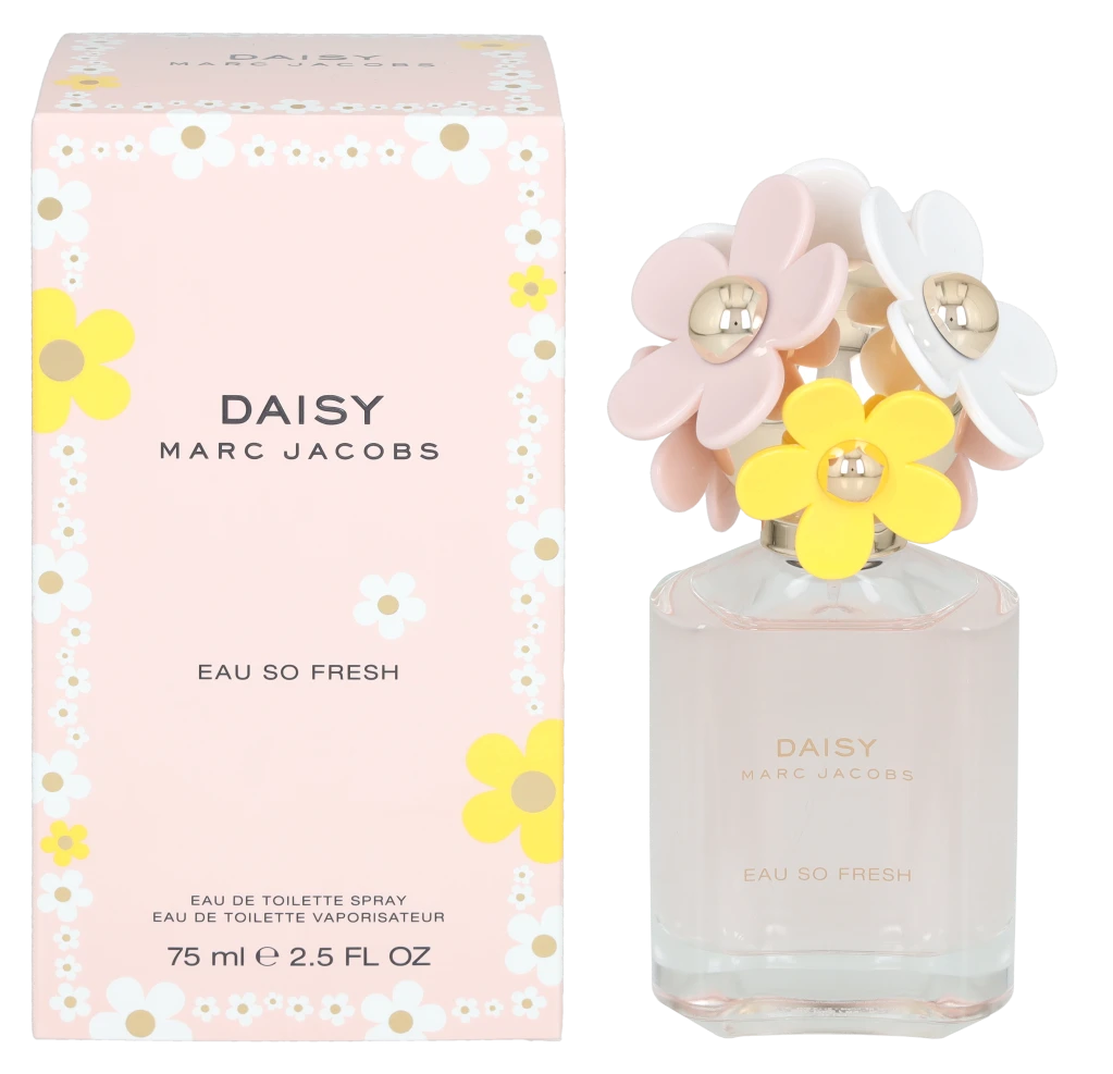 Marc Jacobs Daisy Eau So Fresh EDT tualetinis vanduo moterims, 75 ml