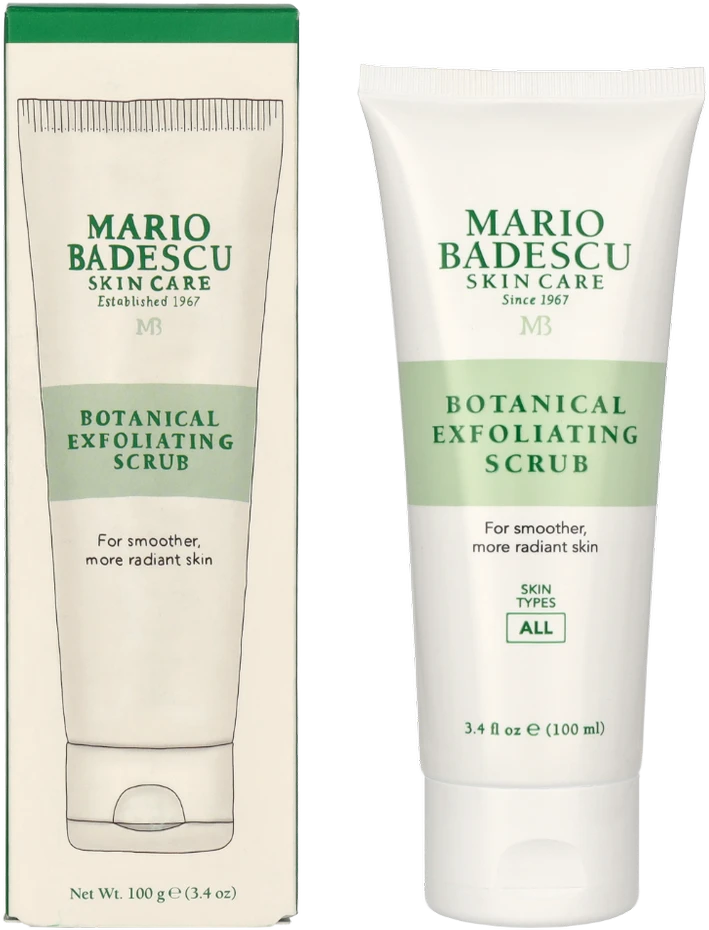 Mario Badescu Botanical Exfoliating Scrub veido šveitiklis, 100 ml