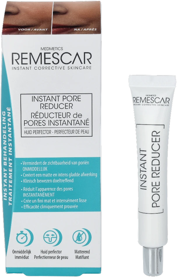 "Remescar" momentinė porų mažinimo priemonė 20ml