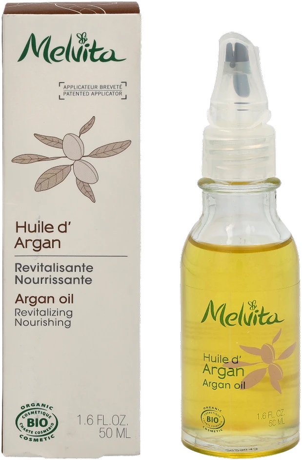 Melvita argano aliejus su dozatoriumi