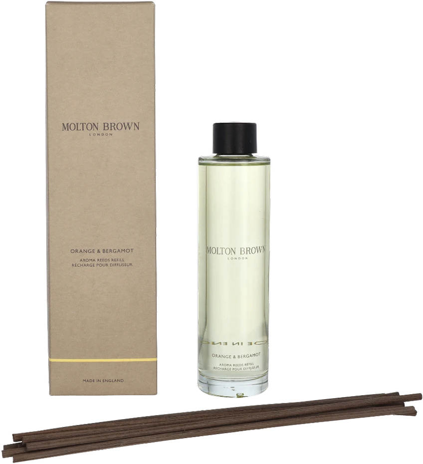 Molton Brown Oranžinis & Bergamot Aroma Reeds - Refill kvapų difuzoriaus papildymas, 150 ml