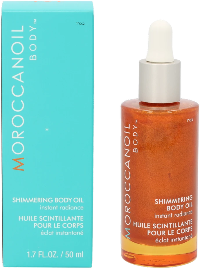 Moroccanoil Shimmering Body Oil Instant Radiance žvilgesio suteikiantis aliejus kūnui, 50 ml
