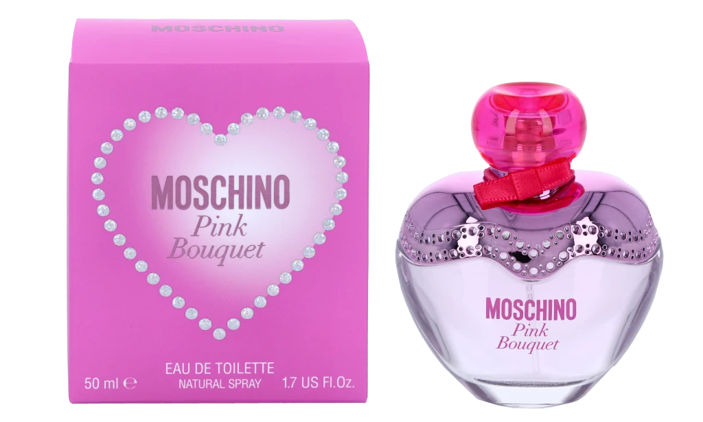 Moschino Rožinė Bouquet EDT tualetinis vanduo moterims, 50 ml
