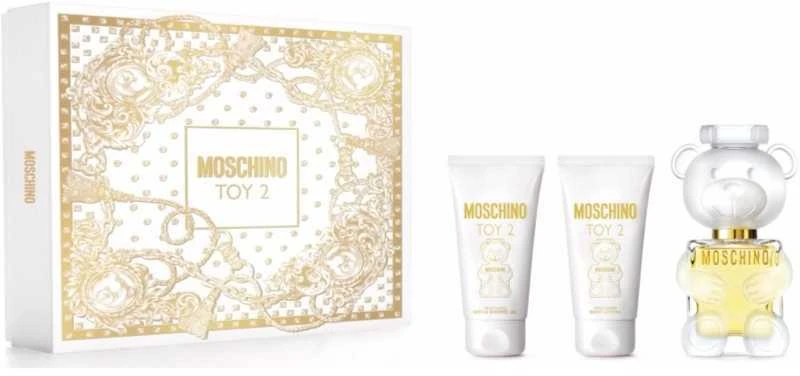 Moschino Toy 2 rinkinys moterims (EDP, 50 ml + kūno losjonas, 50 ml + dušo gelis, 50 ml)