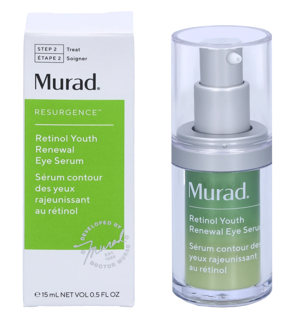 Murad Skincare Murad Retinol Youth Renewal Eye Serum atkuriamasis paakių serumas, 15 ml