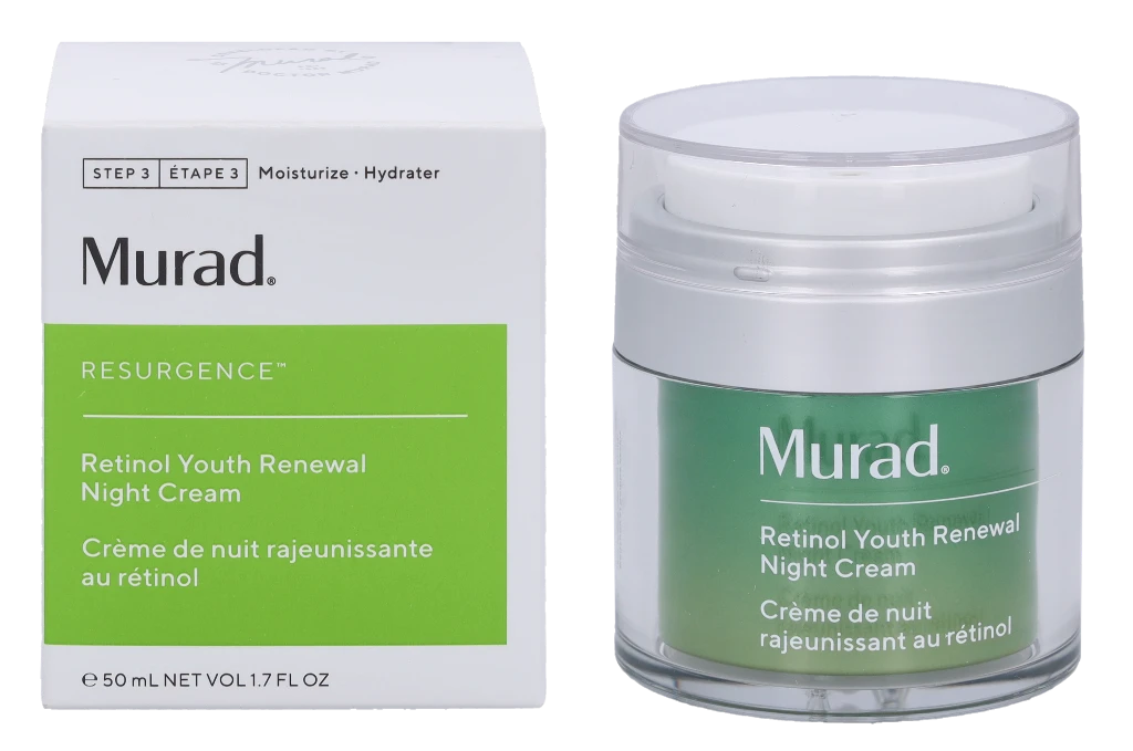Murad Skincare Murad Retinol Youth Renewal Night Kreminis naktinis veido kremas, 50 ml