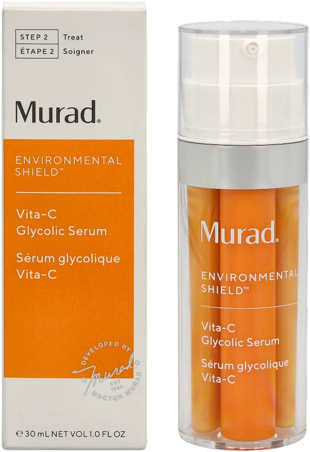 Murad Skincare Murad Vita-C Glycolic Brightening Serum skaistinantis veido serumas, 30 ml