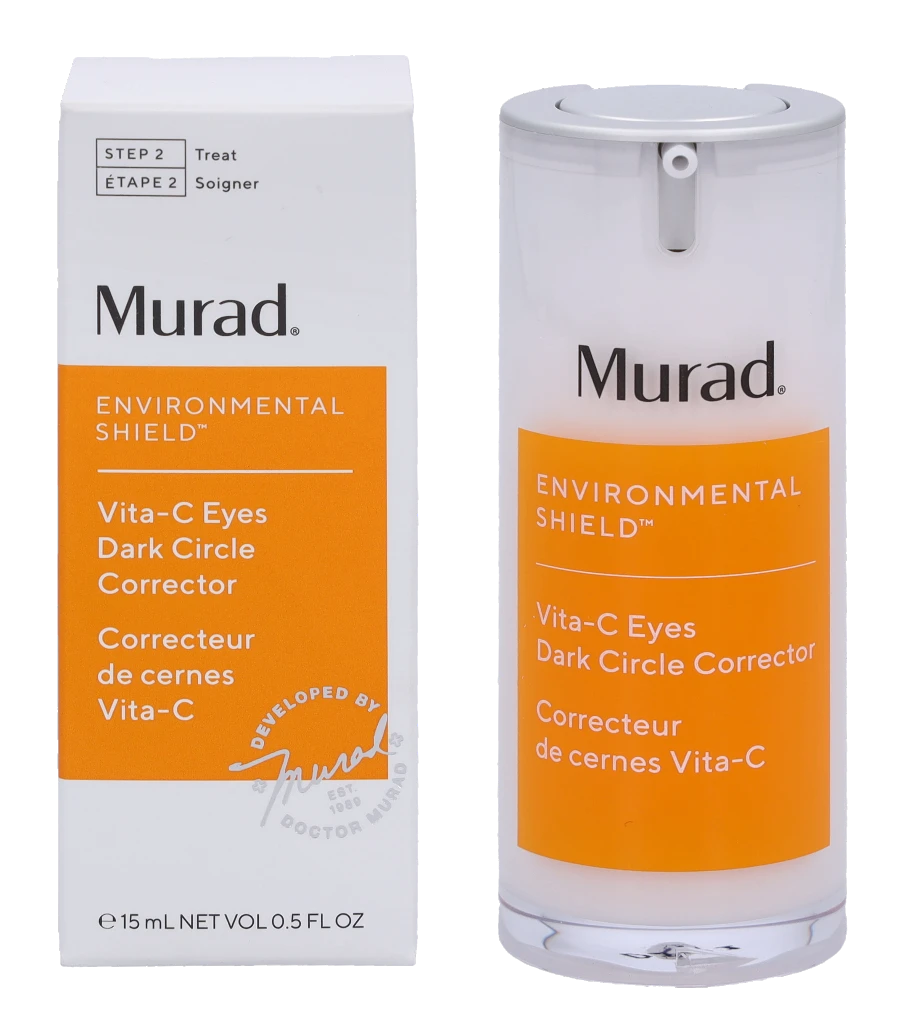 Murad Skincare Murad Vita-C Rapid Dark Circle Corrector šviesinantis paakių kremas, 15 ml