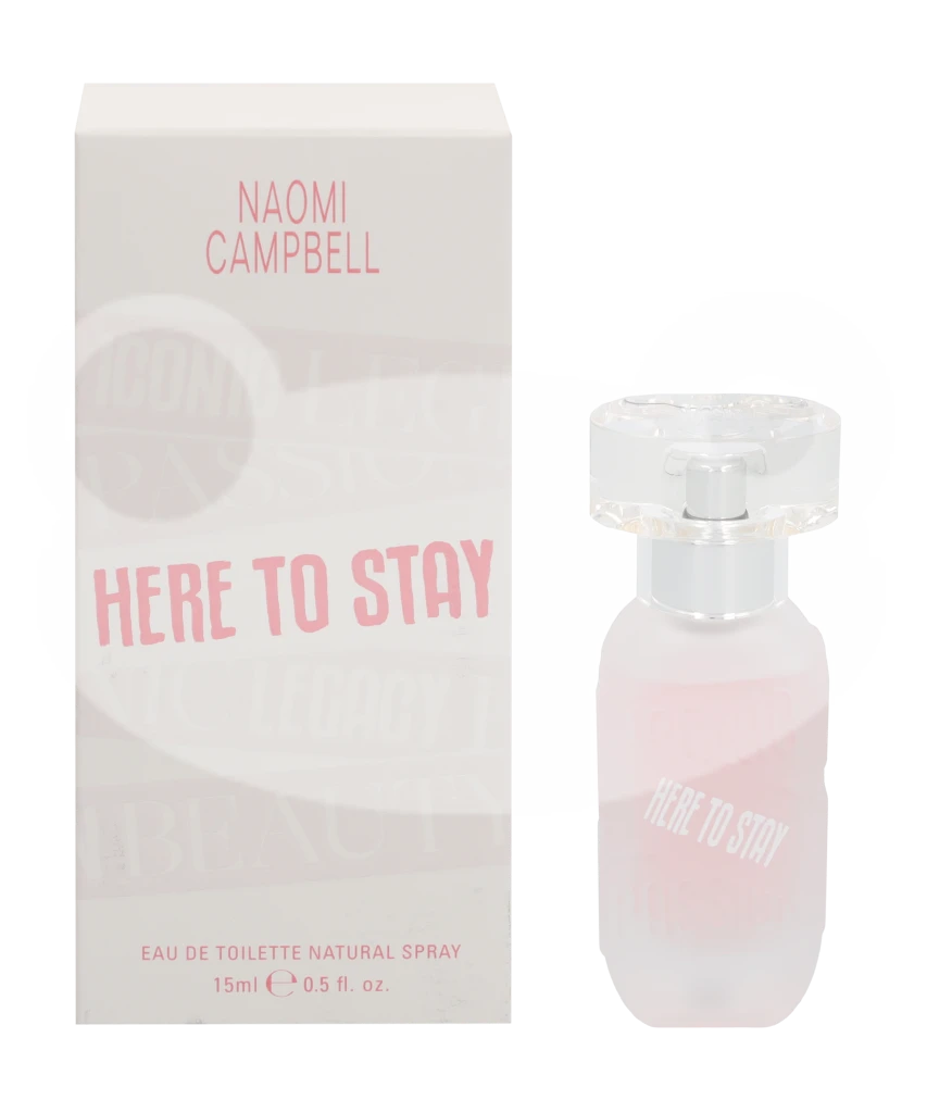 Naomi Campbell Here To Stay EDT tualetinis vanduo moterims, 15 ml