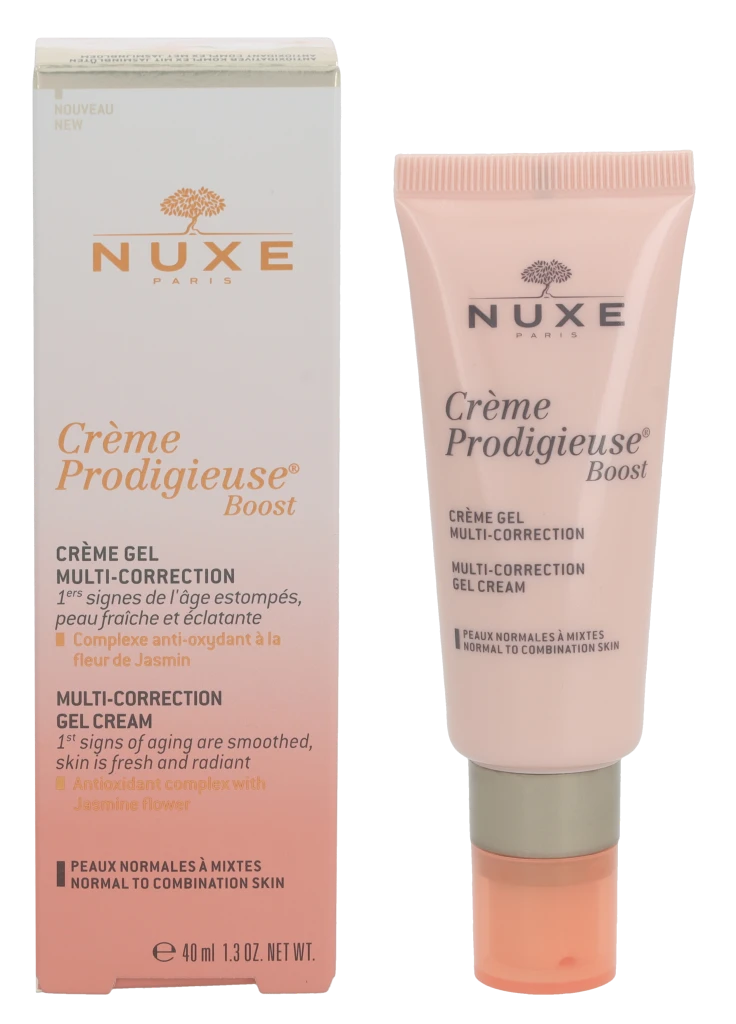 Nuxe Koreguojamoji želė-kremas normaliai ir mišriai odai „Crème Prodigieuse® Boost Multi-correction gel cream for normal to combination skin“, 40 ml