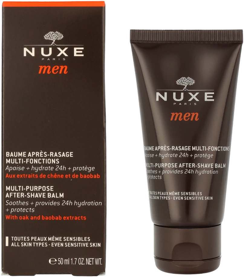 Universalus balzamas po skutimosi „NUXE MEN Multi-purpose After-shave Balm“, 50 ml