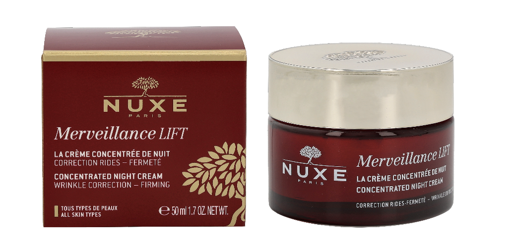 NUXE Koncentruotas naktinis kremas „Merveillance LIFT“ 50 ml