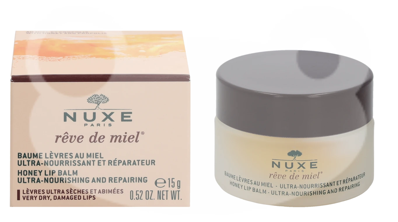 NUXE Reve de Miel Honey Lūpų balzamas moterims, 15 g