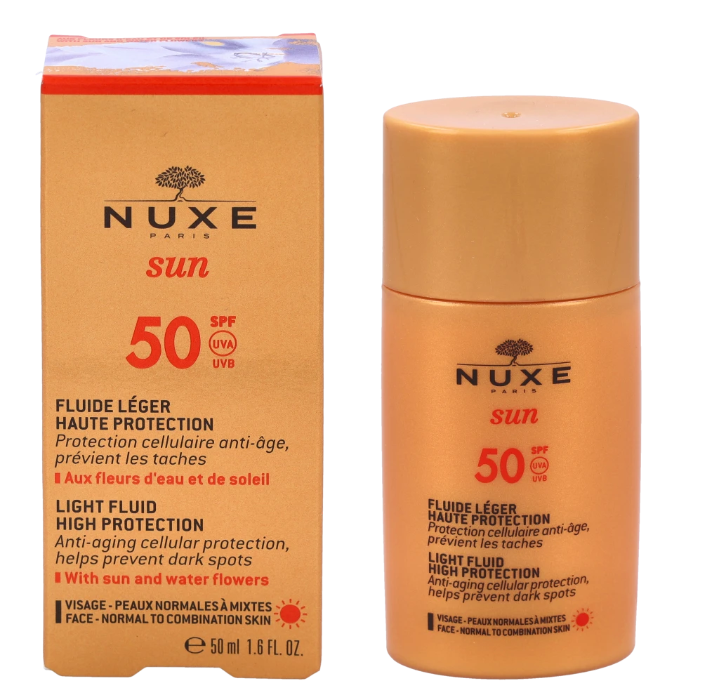 NUXE Sun Light Fluid Face Sun Care unisex, 50 ml