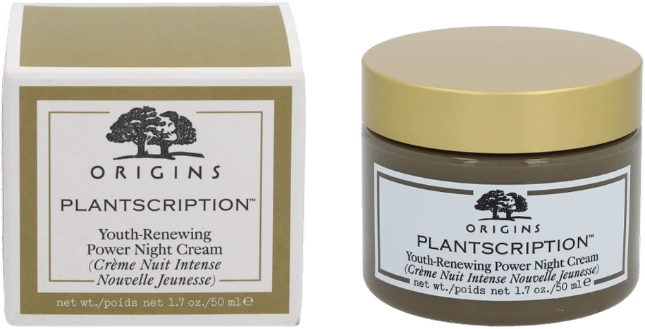 Origins Plantscription Youth-Renewing Power Night Kreminis aktyvusis naktinis kremas, 50 ml