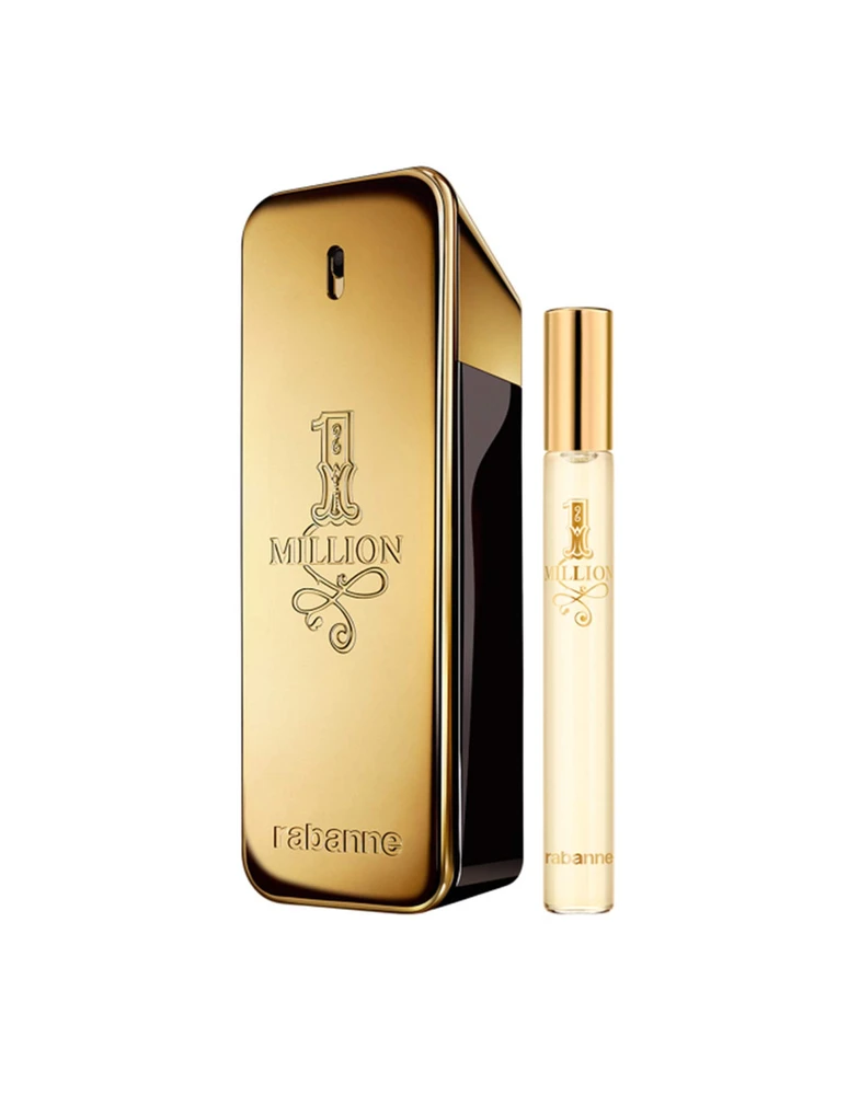 Kvepalų rinkinys vyrams Paco Rabanne 1 Million EDT, 100 ml + EDT, 10 ml