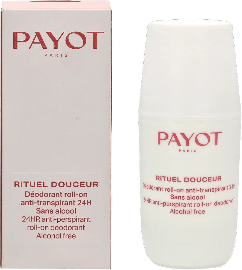 Payot Rituel Douceur dezodorantas su pakuote