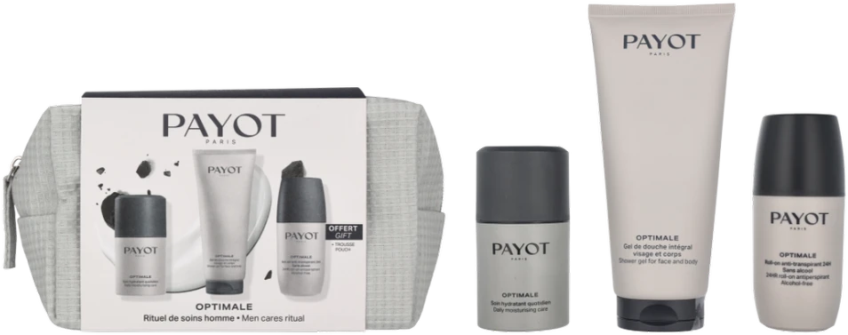 "Payot Optimale" dušo želė veidui ir kūnui 200 ml, 4 dalių rinkinys