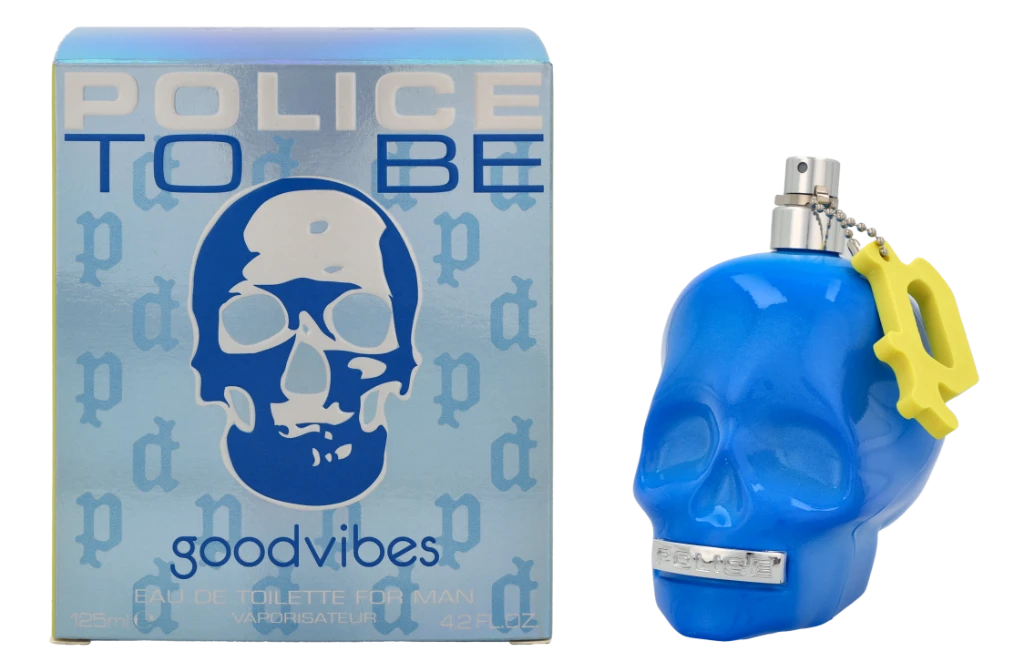 Police To Be GoodVibes For Man tualetinis vanduo su purškikliu 125ml