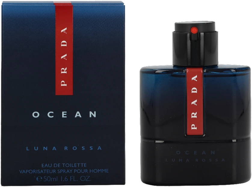 Prada Luna Rossa Ocean Pour Homme EDT tualetinis vanduo vyrams, 50 ml