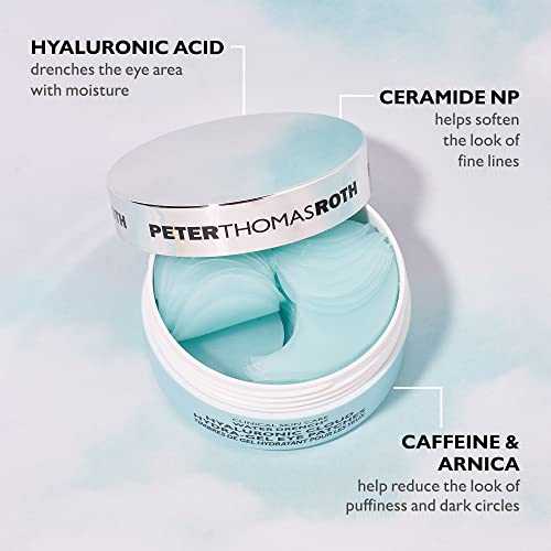 P.T. Roth Vanduo Drench Hyal. Cloud Hydra-Gel Eye Pat. Set, 60 piece