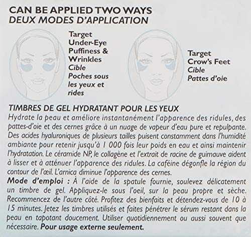 P.T. Roth Vanduo Drench Hyal. Cloud Hydra-Gel Eye Pat. Set, 60 piece