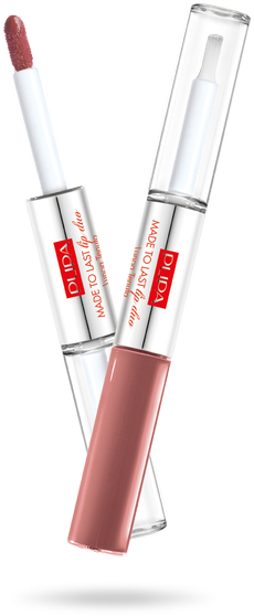 PUPA Milano Made To Last Lip Duo Lūpų dažai, 4 ml, spalva - 011 Natural Brown