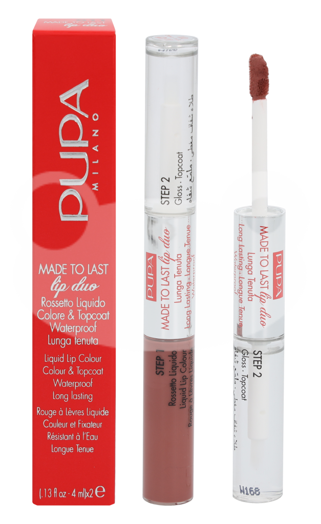Pupa Milano Pupa Made To Last Atsparus vandeniui Lip Duo, 8 ml