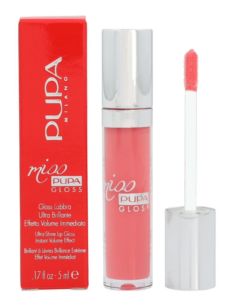 Pupa Milano Pupa Miss Pupa Ultra-Shine Lūpų blizgis #302 Ingenious Rožinė, 5 ml